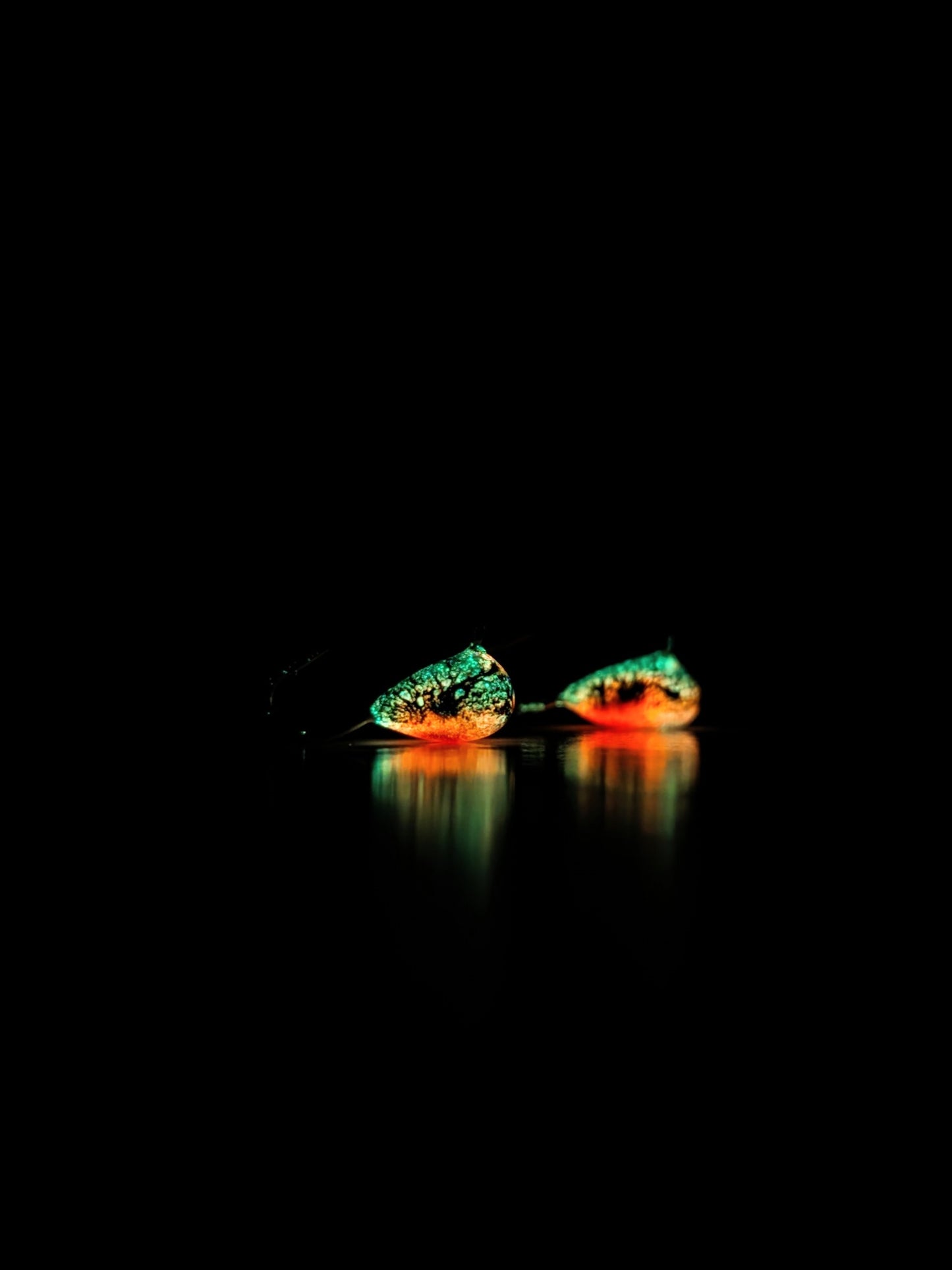 "M'Eh'ple Red" - 4mm Tungsten Jig - 2 Pack