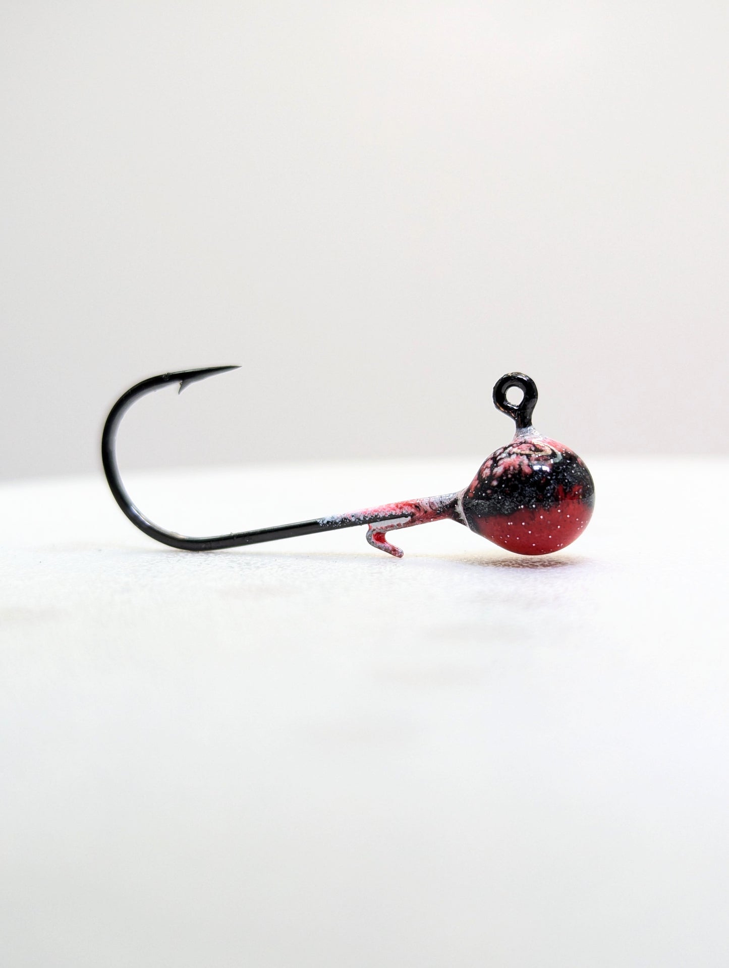 "M'Eh'ple Red" - 1/16oz Longshank Tungsten Jig - 2 Pack