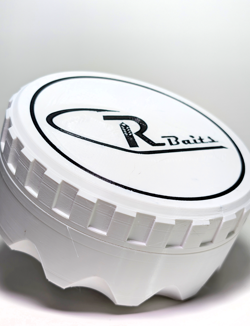 Minnow Bait Container V3 - White/Black