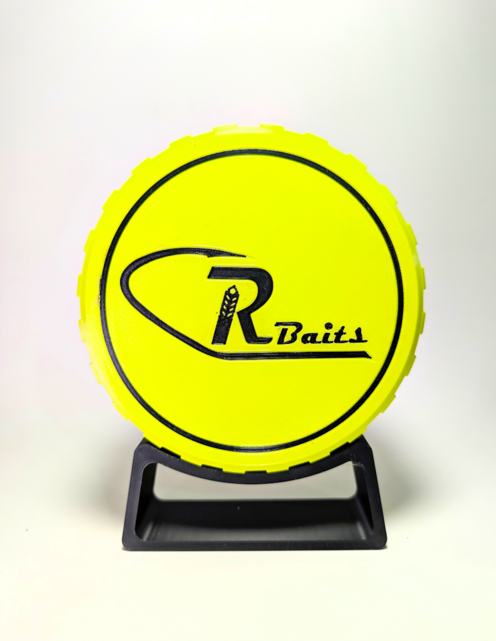 Minnow Bait Container V3 - Chartreuse/Black