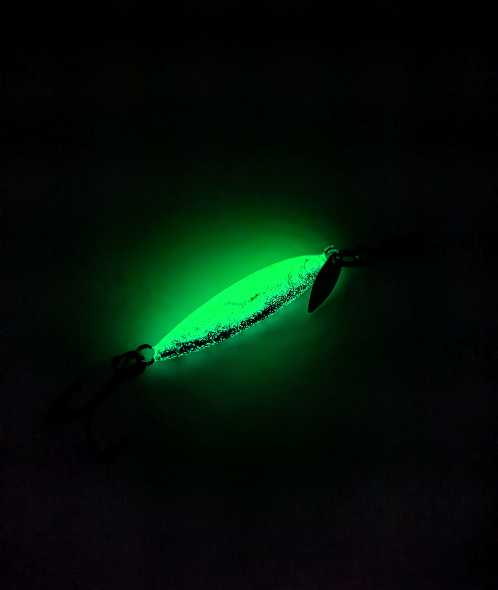 Tungsten Jigging Spoon - Char-bluezy