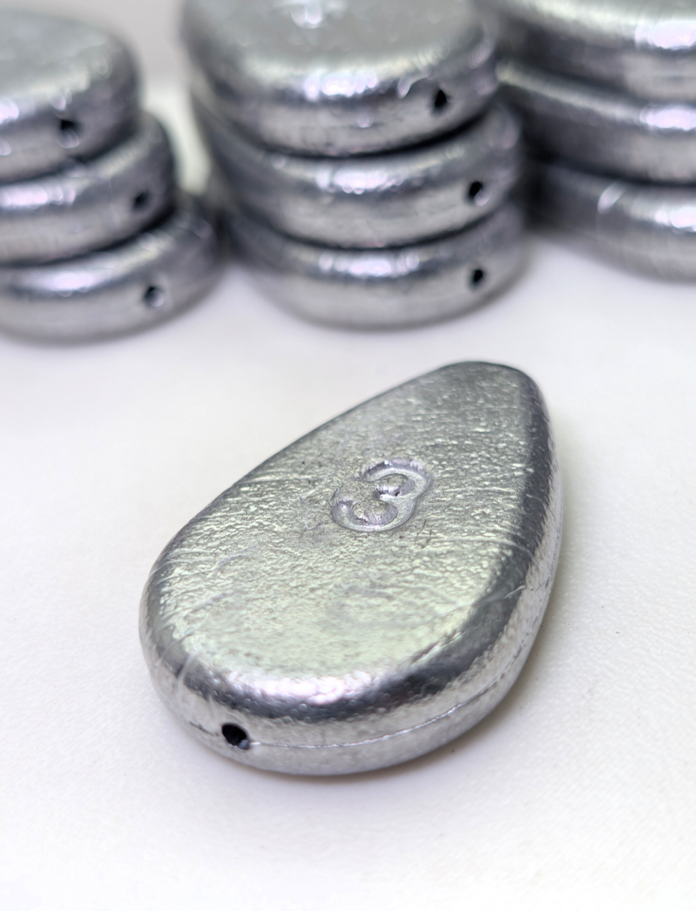 Inline "No Roll" Sinker - Recycled Lead - 3oz