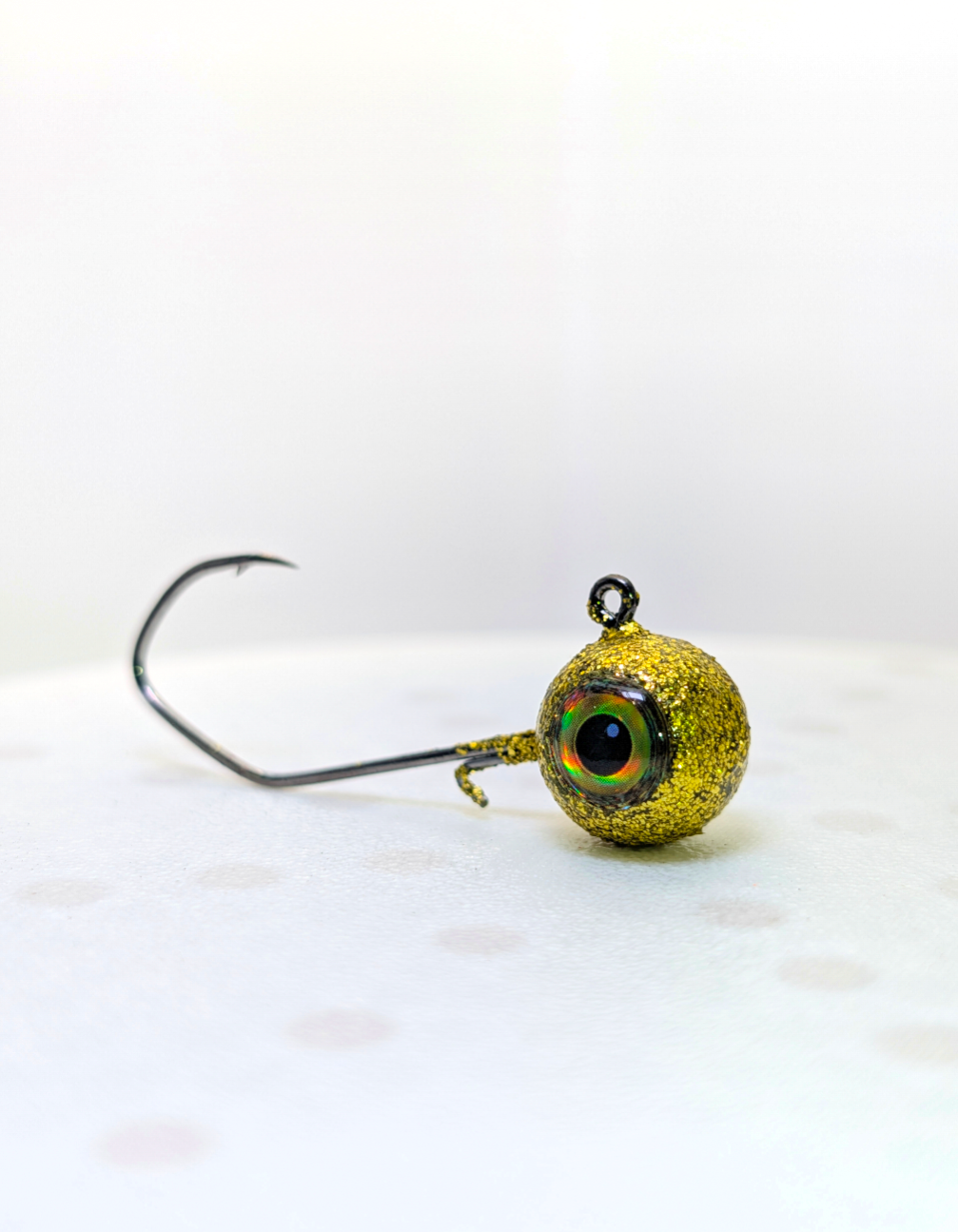 Eyeball Jig - "Golden Glitter"