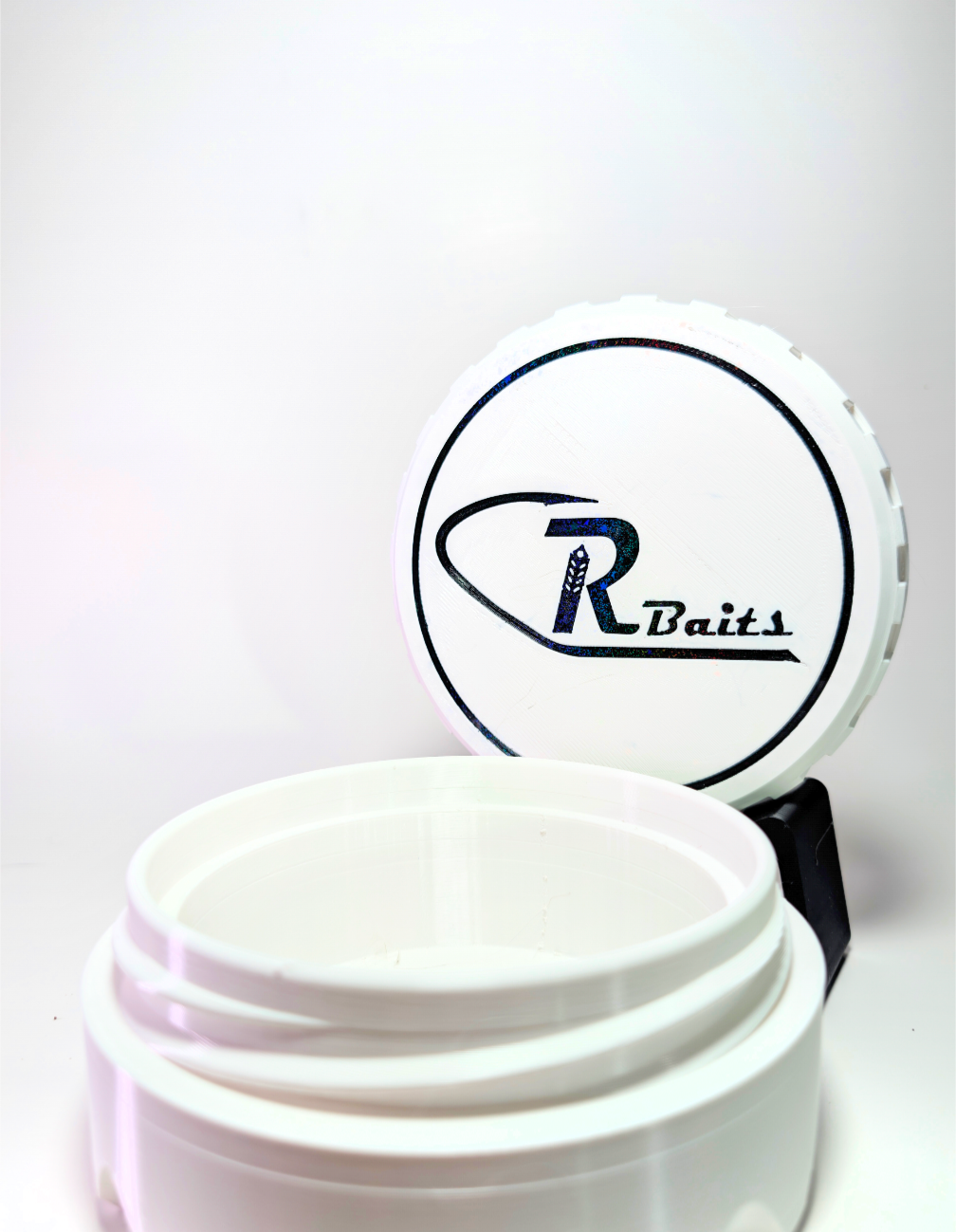 Minnow Bait Container V3 - White/Black