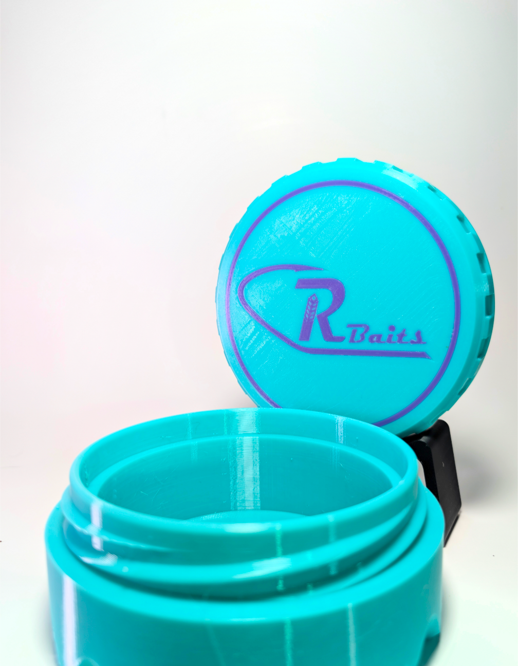 Minnow Bait Container V3 - Teal/Purple