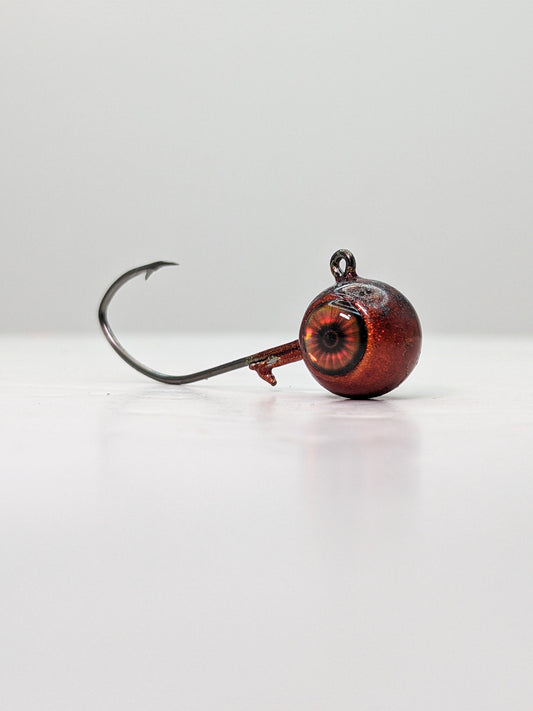 Eyeball Jig - "Dead Red"