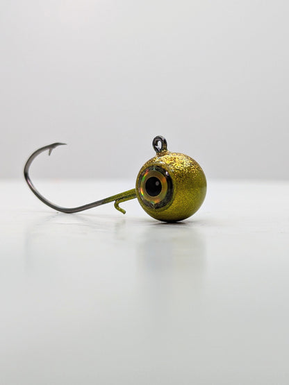 Eyeball Jig - "Chartreuse Sunburst"