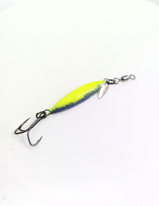 Tungsten Jigging Spoon - Char-bluezy