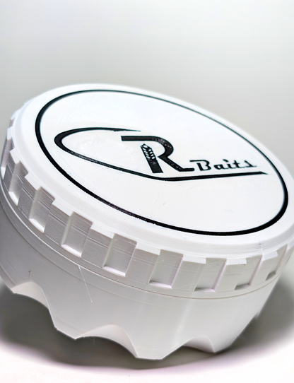 Minnow Bait Container V3 - White/Black