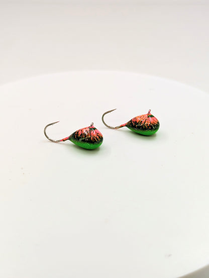 "The 13th Watermelon" - 7mm Tungsten Jig - 2 Pack