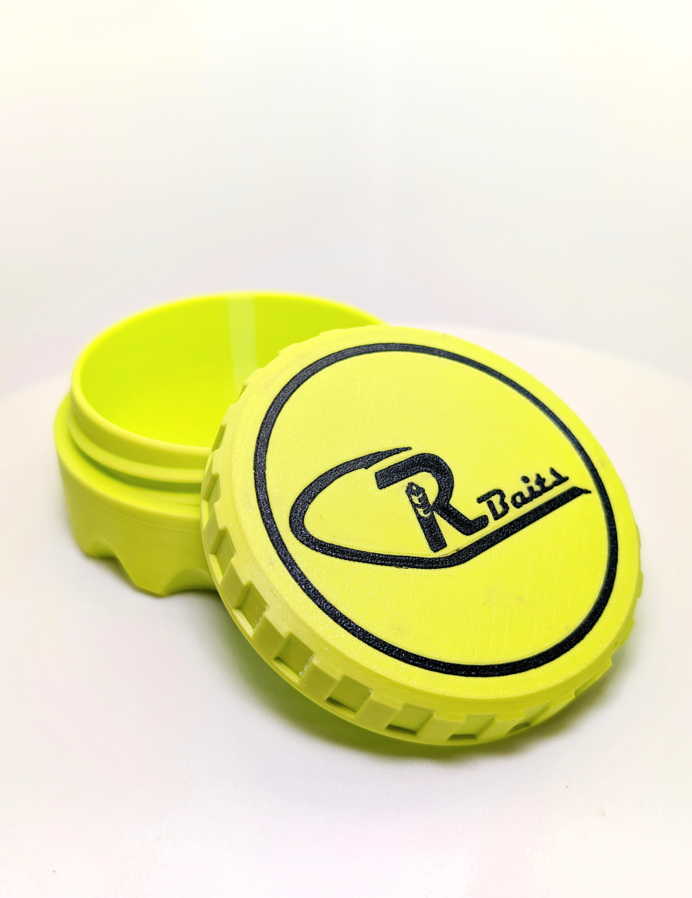 Panfish Bait Puck - Chartreuse/Black