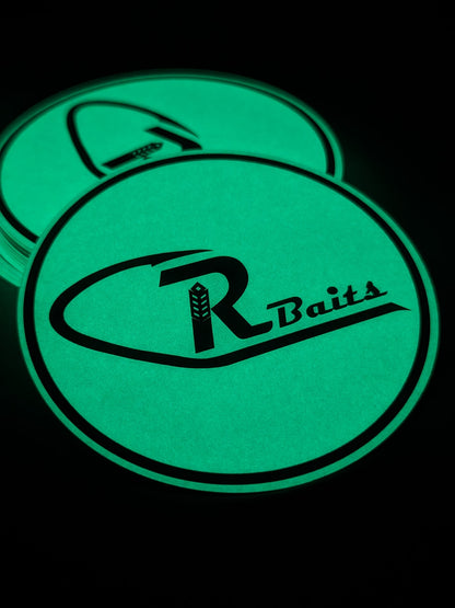 "Glow-Up" - 3" Glow-in-the-Dark/Glossy Sticker