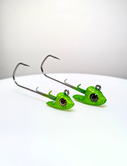 Swim Jig - "Glitter Gator"