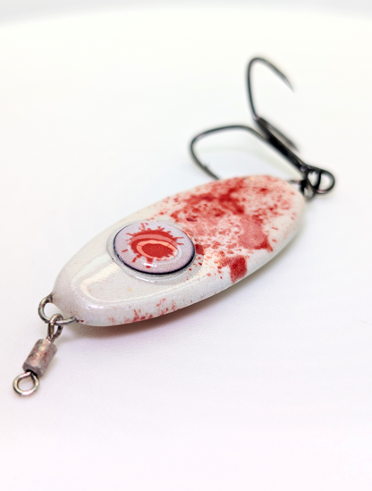 "Blood Spatter" Jigging Spoon