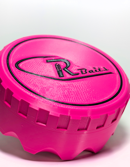 Minnow Bait Container V3 - Pink/Black