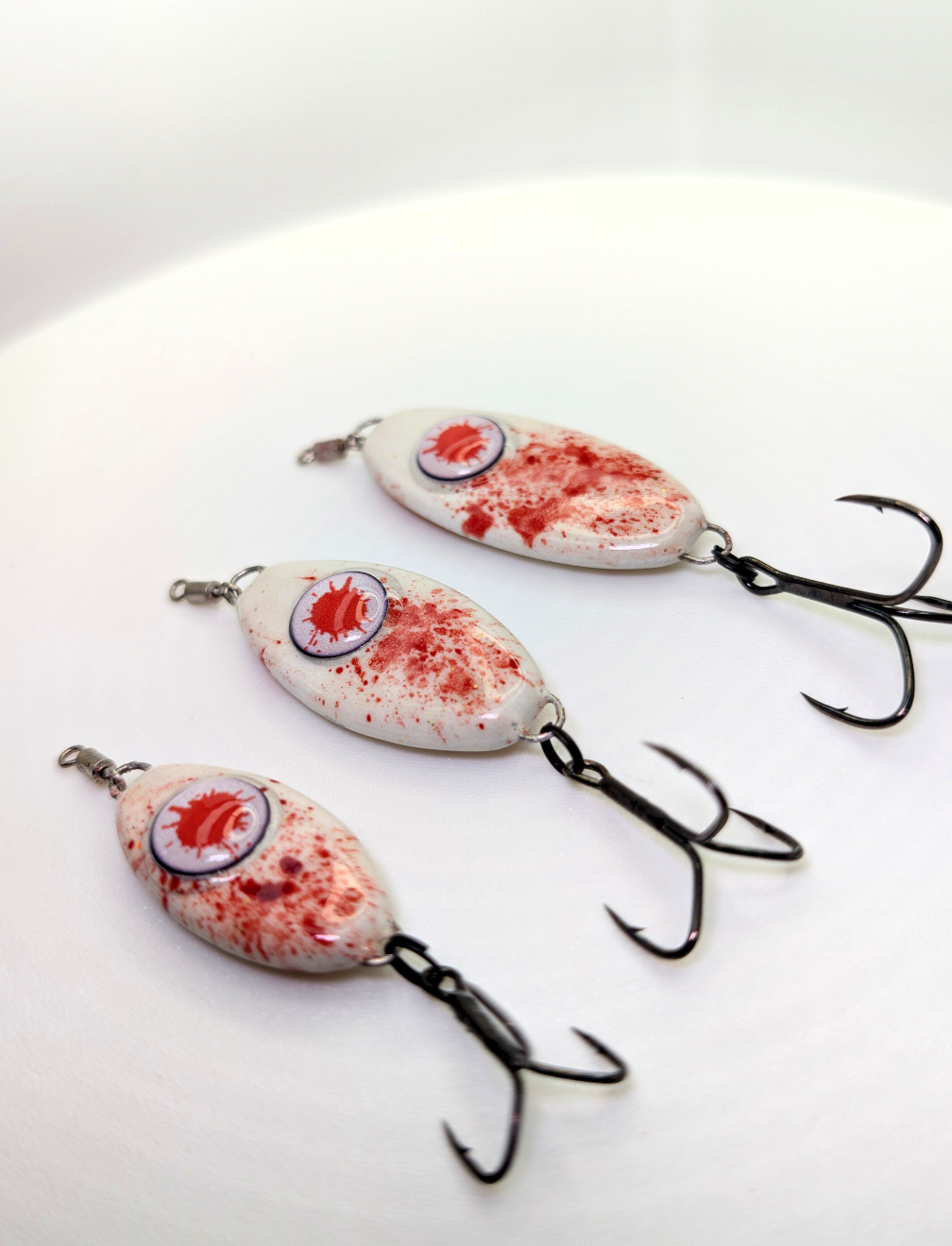 "Blood Spatter" Jigging Spoon