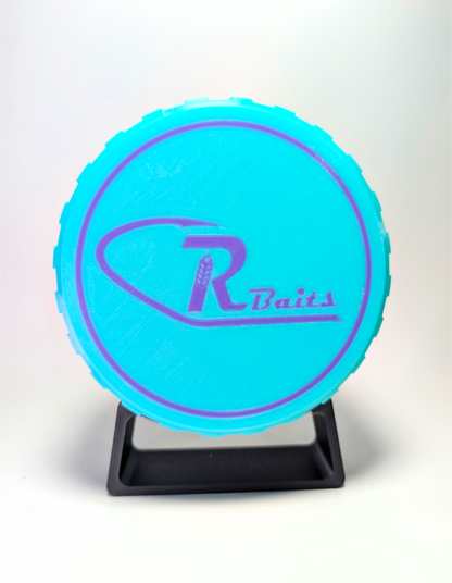 Minnow Bait Container V3 - Teal/Purple