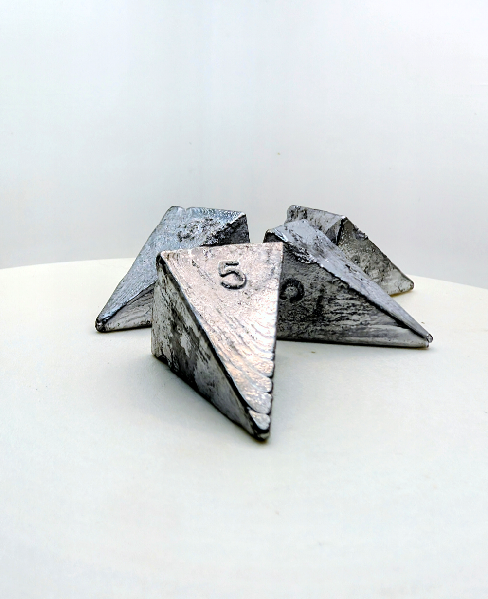 Pyramid Weight - Recycled Lead - 5oz
