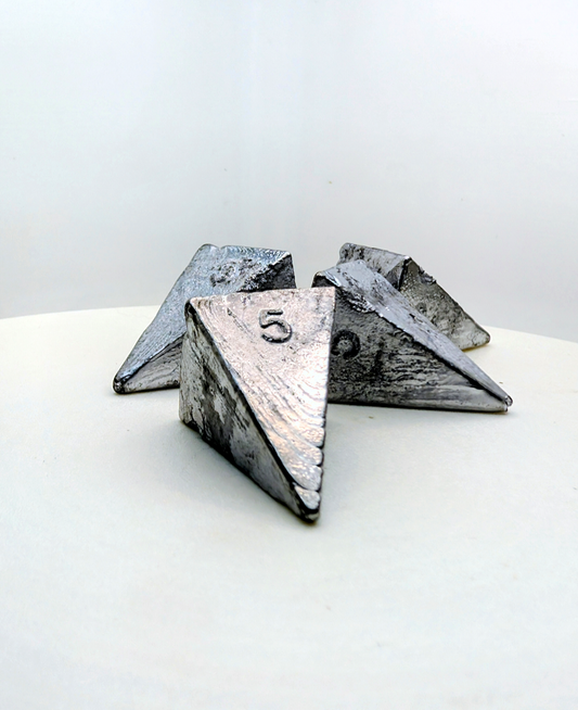 Pyramid Weight - Recycled Lead - 5oz